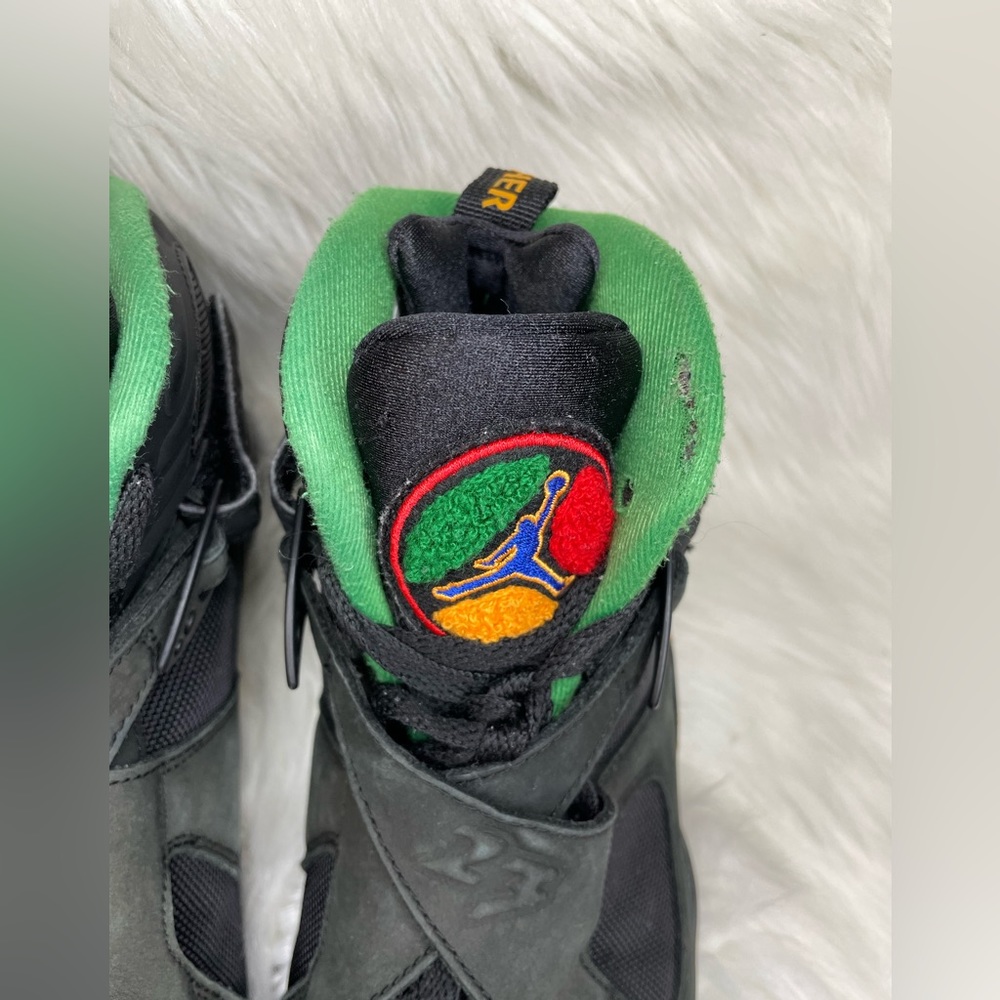 Mens Jordan 8 Retro Tinker Air Raid Sneakers Shoes Size 9 - Picture 10 of 13